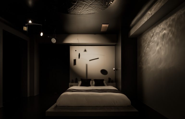 ASITA_ROOM REM sleep garden of Mr. X, Sai, BnA Alter Museum, Room Img 1, 2019 (photo Tomooki Kengaku)